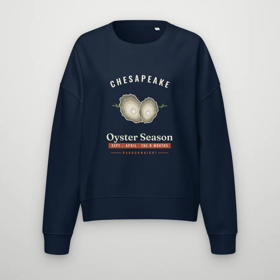 Harborwright women's organic crewneck