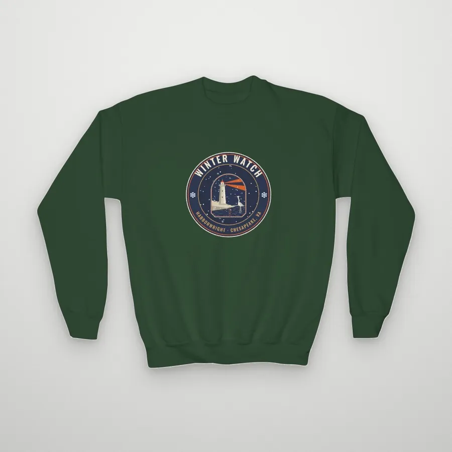 Harborwright youth crewneck sweatshirt